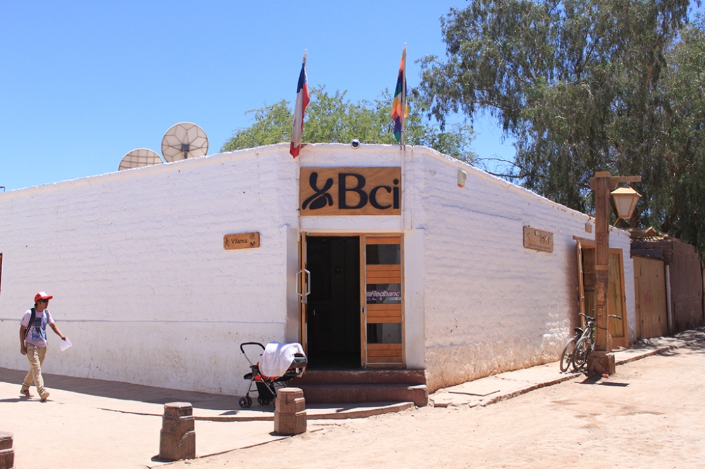 沙漠唯一的銀行